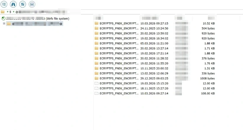 Synology DS223J 再起動後 共有フォルダロック状態 復旧事例