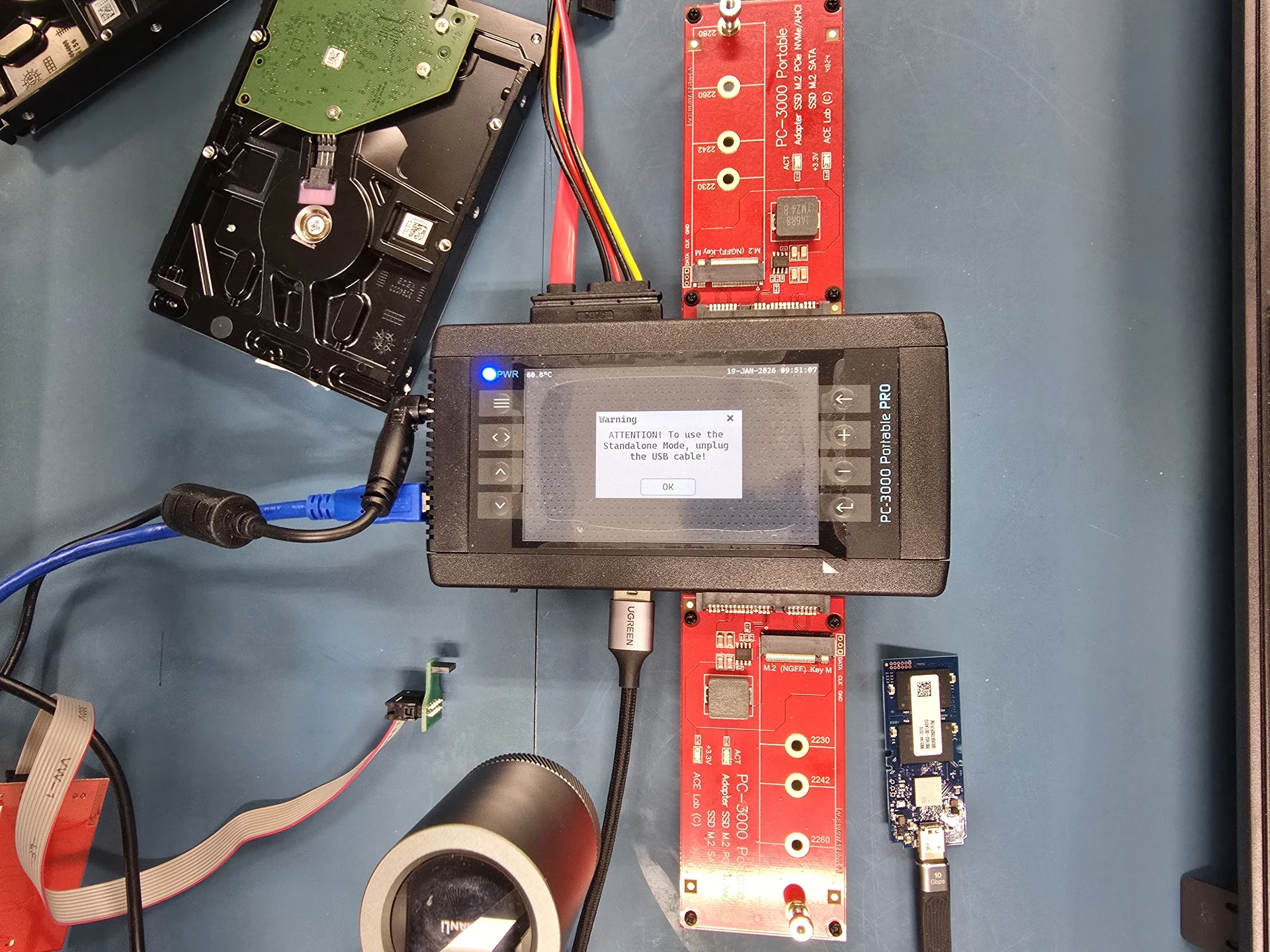 暗号化 SSD コントローラーレベル接続