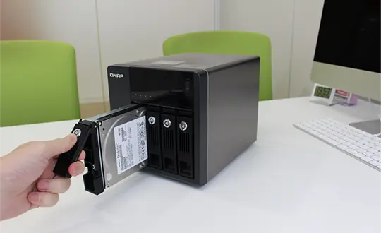 ディスクの取り出し