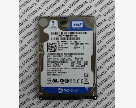 WD3200BPVT-75JJ5T0