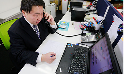 データ復旧の流れ①お問い合わせ・無料診断